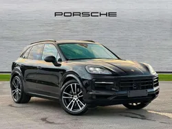 Chromite black Used 2024 Porsche Cayenne SUV | £83,990 (Fair price)