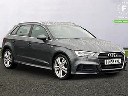 Grey Used 2018 Audi A3 S-Line Hatchback | £15,199 (Fair price)