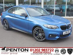Blue Used 2018 BMW 218 M Sport Coupe | £15,490 (A bit pricey)
