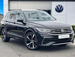 Black Used 2022 VW Tiguan R-line SUV | £25,490 (Fair price)