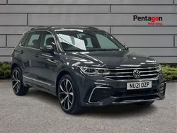 Grey Used 2021 VW Tiguan R-line SUV | £24,399 (Fair price)