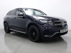 Blue Used 2022 Mercedes EQC400 AMG Line Premium Plus SUV | £24,167 (Good price)
