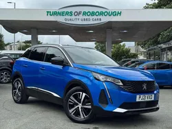 Blue Used 2021 Peugeot 3008 GT SUV | £21,300 (Fair price)