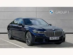 Blue Used 2022 BMW 730 M Sport Sedan | £39,795 (A bit pricey)