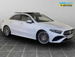 White Used 2024 Mercedes A200 AMG line Sedan | £26,995 (A bit pricey)