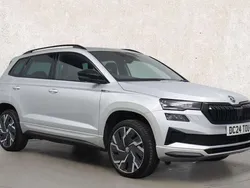 Silver Used 2024 Skoda Karoq SportLine SUV | £26,211 (Good price)