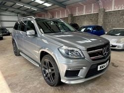 Silver Used 2014 Mercedes GL63 AMG AMG SUV | £21,550