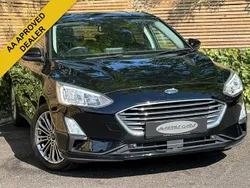 Black Used 2018 Ford Focus Titanium X Hatchback | £10,485 (Fair price)