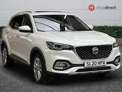 Solid white pearl Used 2020 MG HS Exclusive SUV | £12,650 (Fair price)
