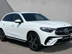 Manufaktur opalite white bright Used 2024 Mercedes GLC300 AMG Line Premium SUV | £46,334 (Expensive)