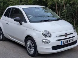 White Used 2016 Fiat 500 Pop Hatchback | £3,395 (Fair price)