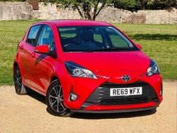 Red Used 2019 Toyota Yaris Hatchback | £10,561 (Fair price)