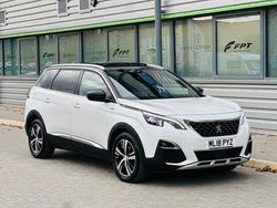 White Used 2018 Peugeot 5008 GT-line MPV | £12,675 (Fair price)