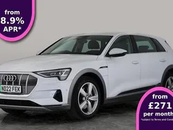 White Used 2022 Audi e-tron Comfort SUV | £19,536 (Good price)