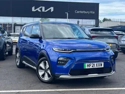 Blue Used 2021 Kia Soul EV First Edition SUV | £14,995 (Fair price)