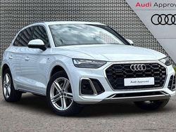 White Used 2023 Audi Q5 S-Line SUV | £32,992 (Fair price)