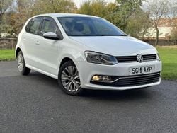 White Used 2015 VW Polo SE Hatchback | £7,200 (Fair price)