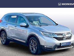 Silver Used 2021 Honda CR-V Hybrid SUV | £25,995 (A bit pricey)