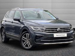 Dolphin grey Used 2022 VW Tiguan Elegance SUV | £24,250 (Fair price)