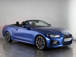 Blue Used 2022 BMW 420 M Sport Cabriolet | £29,750 (Good price)