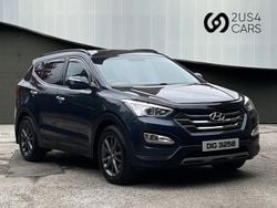 Blue Used 2013 Hyundai Santa Fe Premium SUV | £6,490 (Fair price)
