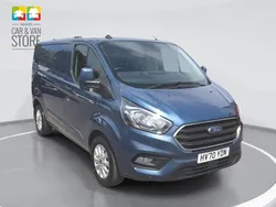 Blue Used 2020 Ford Transit Custom Limited Van | £14,750 (Fair price)
