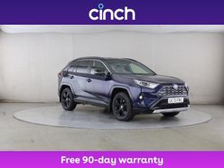 Blue/black Used 2020 Toyota RAV4 Estate | £22,749 (Fair price)
