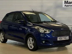 Blue Used 2018 Ford Ka Plus Zetec Hatchback | £8,110 (Fair price)