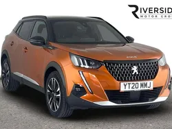 Fusion orange Used 2020 Peugeot 2008 GT-line SUV | £16,690 (Fair price)