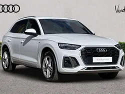 White Used 2021 Audi Q5 S-Line SUV | £30,453 (Fair price)