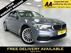 Blue Used 2018 BMW 530 Comfort Edition Sedan | £18,745 (Fair price)