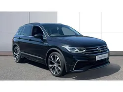 Black Used 2021 VW Tiguan R-line SUV | £25,264 (Fair price)