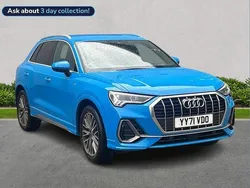 Blue Used 2022 Audi Q3 S-Line SUV | £22,966 (Good price)