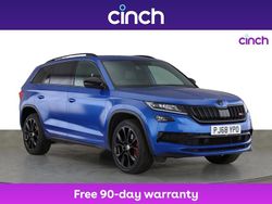 Blue Used 2019 Skoda Kodiaq vRS SUV | £22,799 (Fair price)