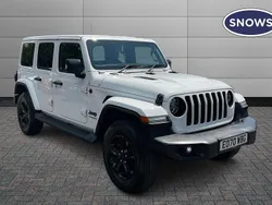 White Used 2021 Jeep Wrangler Night Eagle SUV | £30,999 (Super price)