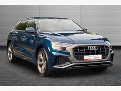 Blue Used 2019 Audi Q8 S-Line SUV | £35,350 (Good price)