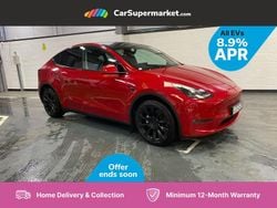 Red Used 2022 Tesla Model Y Long Range AWD SUV | £25,697 (Fair price)