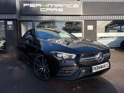 Black Used 2022 Mercedes CLA35 AMG Premium Coupe | £29,990 (Fair price)