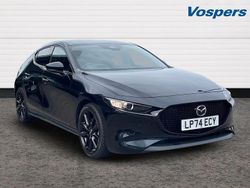 Black Used 2025 Mazda 3 Homura-Line Hatchback | £19,990