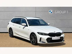 White Used 2024 BMW 320 M Sport Estate | £37,995