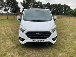 White Used 2022 Ford Transit Custom Limited Van | £15,750 (Fair price)
