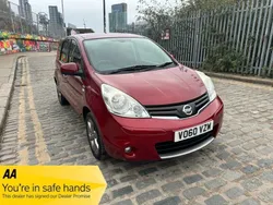 Red Used 2010 Nissan Note N-TEC MPV | £4,295 (Fair price)