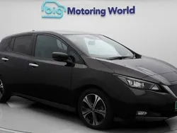Black Used 2021 Nissan Leaf Tekna Hatchback | £9,700 (Fair price)