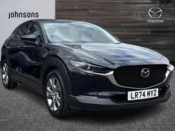 Black Used 2024 Mazda CX-30 Exclusive-Line SUV | £23,470 (A bit pricey)