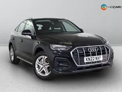 Black Used 2022 Audi Q5 Sportback Sport SUV | £29,975