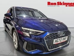 Blue Used 2023 Audi A3 Sportback S-Line Hatchback | £21,999 (Fair price)