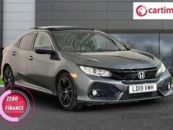 Grey Used 2019 Honda Civic EX Hatchback | £13,750 (Fair price)