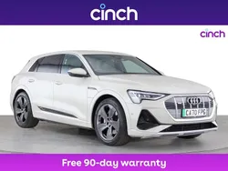 Beige Used 2020 Audi e-tron S-Line SUV | £20,899 (Fair price)