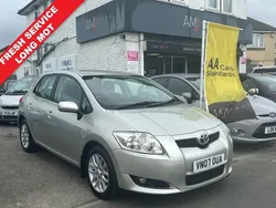 Silver Used 2007 Toyota Auris Hatchback | £2,995 (A bit pricey)