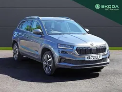 Graphite grey metallic Used 2022 Skoda Karoq SE L SUV | £20,250 (Fair price)